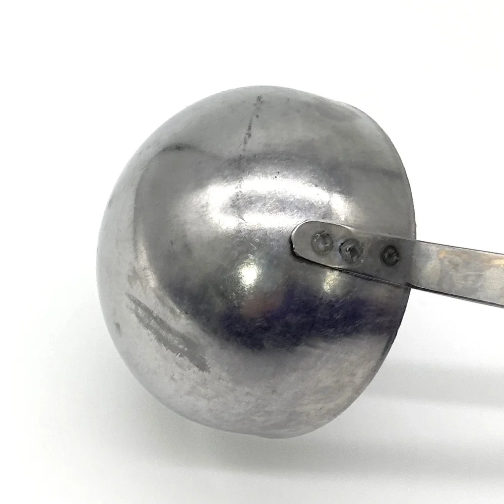 Vintage Marcrest Warranted Quality Soup Ladle Stainless Steel Wood Handle USA